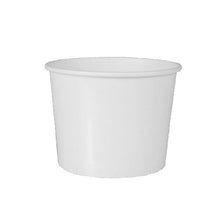 Lade das Bild in den Galerie-Viewer, 50 Suppenbecher, Pappe &quot;To Go&quot; rund 350 ml Ø 9,9 cm · 7 cm weiss
