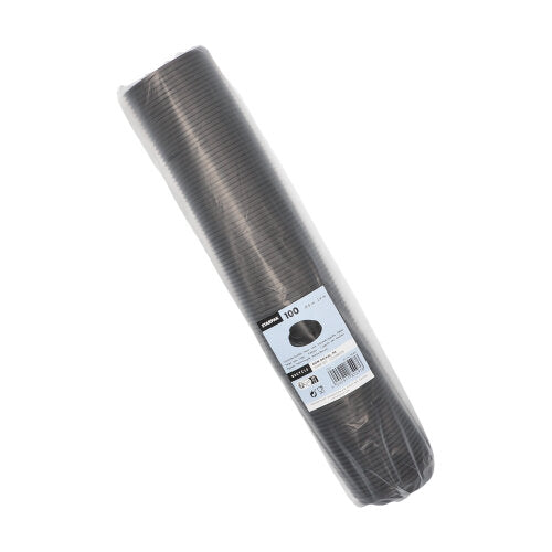 100 Dom-Deckel, PS "To Go" rund Ø 8 cm · 2,4 cm schwarz