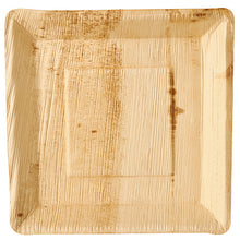 Lade das Bild in den Galerie-Viewer, 25 Teller, Palmblatt &quot;pure&quot; eckig 25 cm x 25 cm x 2,5 cm
