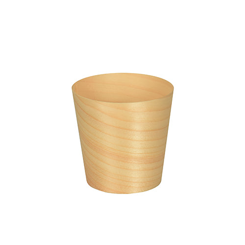 50 Fingerfood - Schalen, Holz "pure" rund Ø 6 cm · 6 cm