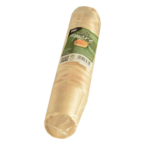 50 Fingerfood - Schalen, Holz "pure" rund Ø 6 cm · 6 cm