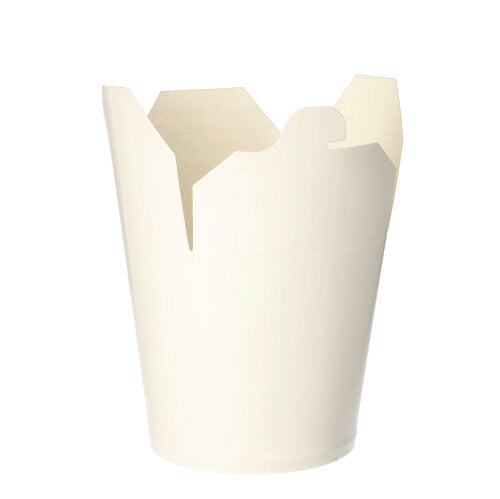 50 Snackboxen "To Go" eckig 750 ml 10,1 cm x 10 cm x 9,1 cm weiss