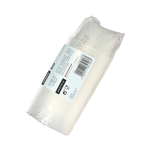 50 Dressingbecher, PP rund 80 ml Ø 7,1 cm · 3,5 cm transparent