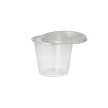 Lade das Bild in den Galerie-Viewer, 50 Dressingbecher, PP rund 125 ml Ø 7,1 cm · 5,7 cm transparent
