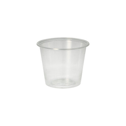 50 Dressingbecher, PP rund 125 ml Ø 7,1 cm · 5,7 cm transparent