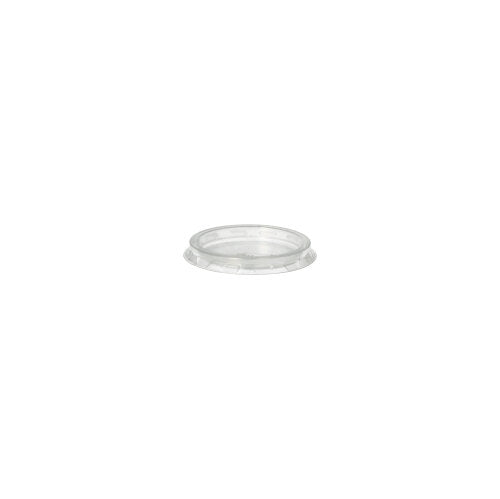50 Deckel für Portionsbecher, PP rund Ø 4,6 cm transparent