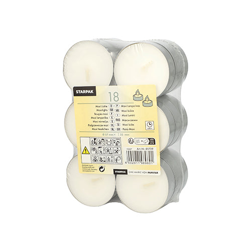 18 Maxi Lichte Ø 57 mm · 19 mm weiss