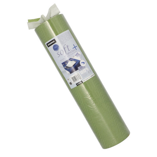 Tischläufer, stoffähnlich, Vlies "soft selection plus" 24 m x 40 cm olivgrün