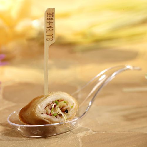 250 Fingerfood - Spieße "pure" 12 cm "GLUTEN-FREE"