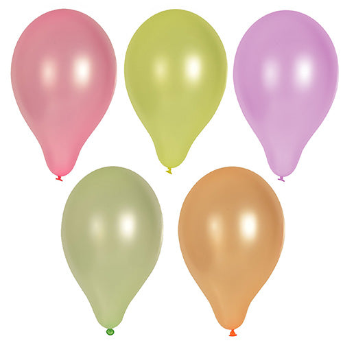 10 Luftballons Ø 25 cm farbig sortiert "Neon"