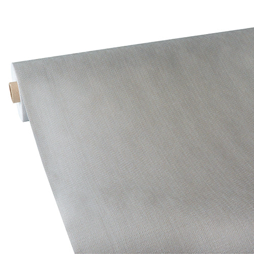Tischdecke, stoffähnlich, Vlies "soft selection plus" 25 m x 1,18 m silber