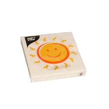 Lade das Bild in den Galerie-Viewer, 20 Servietten, 3-lagig 1/4-Falz 25 cm x 25 cm &quot;Here comes the Sun&quot;

