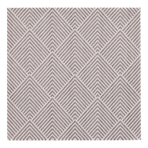 50 Servietten "ROYAL Collection" 1/4-Falz 40 cm x 40 cm braun "Elegance"