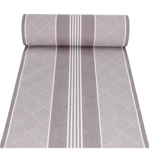 Tischläufer, stoffähnlich, PV-Tissue Mix "ROYAL Collection" 24 m x 40 cm braun "Elegance"
