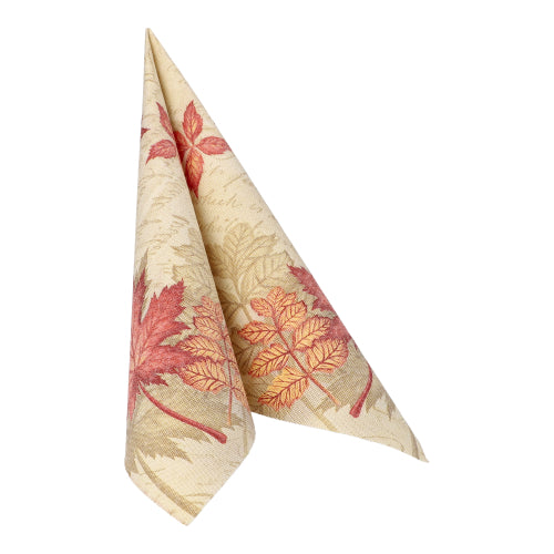 50 Servietten "ROYAL Collection" 1/4-Falz 40 cm x 40 cm "Autumn Colours"