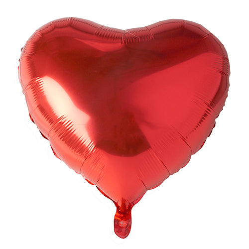 Folienluftballon Ø 45 cm rot 