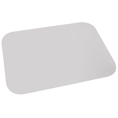 20 Schneideunterlagen, Pappe eckig 38 cm x 28 cm weiss