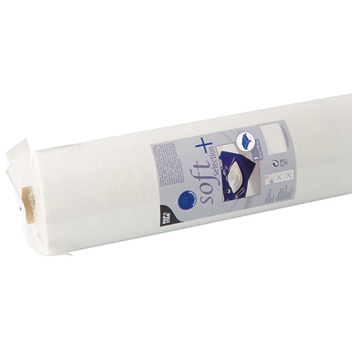 Tischdecke, stoffähnlich, Vlies "soft selection plus" 40 m x 1,18 m weiss