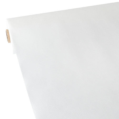 Tischdecke, stoffähnlich, Vlies "soft selection" 40 m x 1,18 m weiss