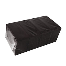 Lade das Bild in den Galerie-Viewer, 480 Bestecktaschen, Airlaid 40 cm x 33 cm schwarz mit Besteckfalz
