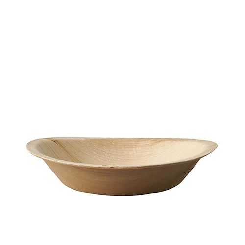25 Schalen, Palmblatt "pure" rund 180 ml Ø 15 cm · 3 cm