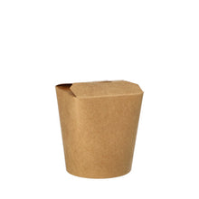 Lade das Bild in den Galerie-Viewer, 25 Snackboxen, Pappe eckig 230 ml 7,5 cm x 6,5 cm x 5,8 cm braun
