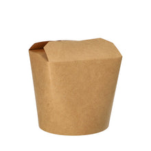 Lade das Bild in den Galerie-Viewer, 25 Snackboxen, Pappe eckig 760 ml 9,8 cm x 10 cm x 8,8 cm braun
