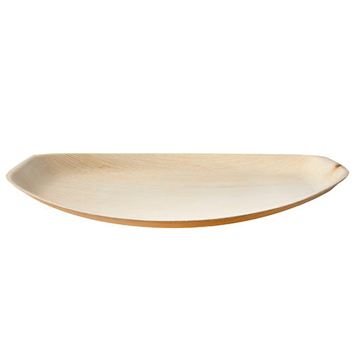25 Tabletts, Palmblatt "pure" oval 37 cm x 25 cm x 3 cm