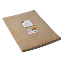 Lade das Bild in den Galerie-Viewer, Einschlagpapiere, Pergament-Ersatz 35 cm x 25 cm braun fettdicht
