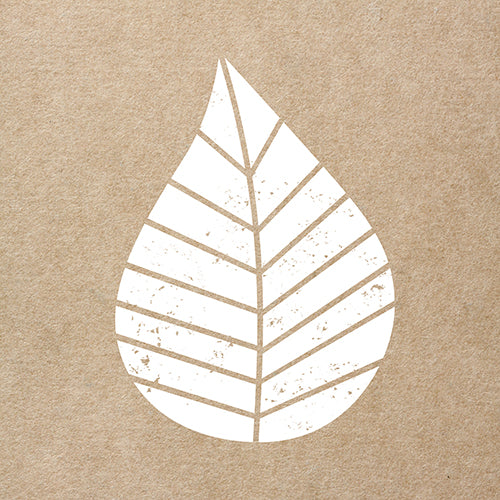 20 Servietten, 3-lagig 1/4-Falz 33 cm x 33 cm natur "Graphic Leaves"