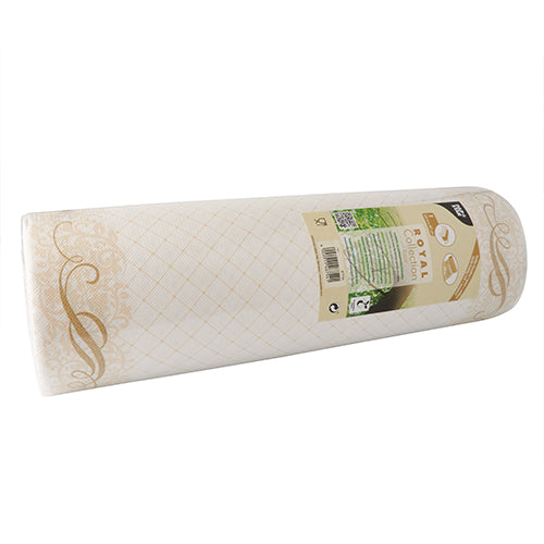 Tischläufer, stoffähnlich, PV-Tissue Mix "ROYAL Collection" 24 m x 40 cm gold "Megan"