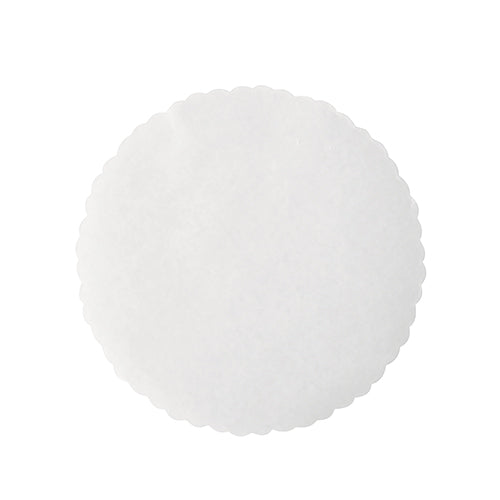 500 Trennpapiere für Burger Patties Ø 13 cm weiss