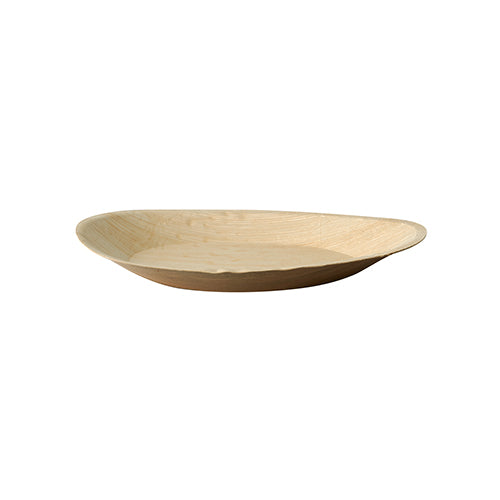 6 Teller, Palmblatt "pure" oval 26 cm x 17 cm x 2,5 cm