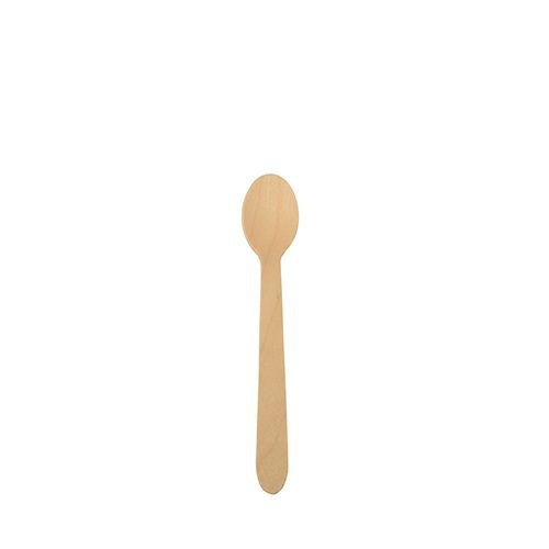 25 Kaffeelöffel, Holz "pure" 11 cm
