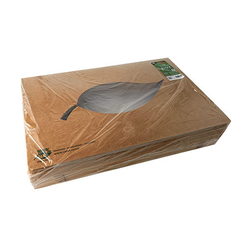 10 Transport- und Catering-Kartons, Pappe "pure" 8 cm x 55,7 cm x 37,6 cm braun "100% Fair"