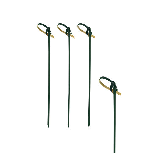 250 Fingerfood - Picker 10 cm schwarz "Knoten"