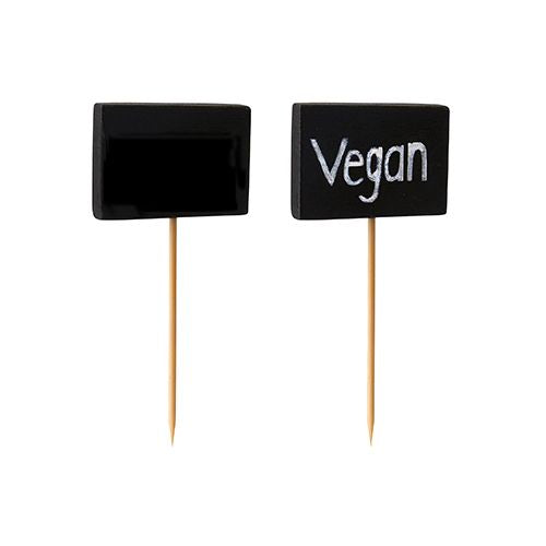 20 Fingerfood - Picker 8,5 cm "Blackboard"