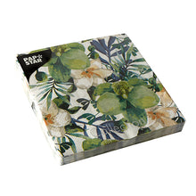 Lade das Bild in den Galerie-Viewer, 20 Servietten, 3-lagig 1/4-Falz 33 cm x 33 cm &quot;Tropic&quot;
