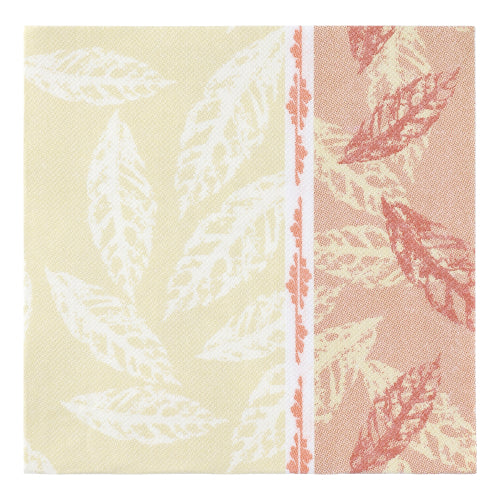 50 Servietten "ROYAL Collection" 1/4-Falz 40 cm x 40 cm rot "Autumn"