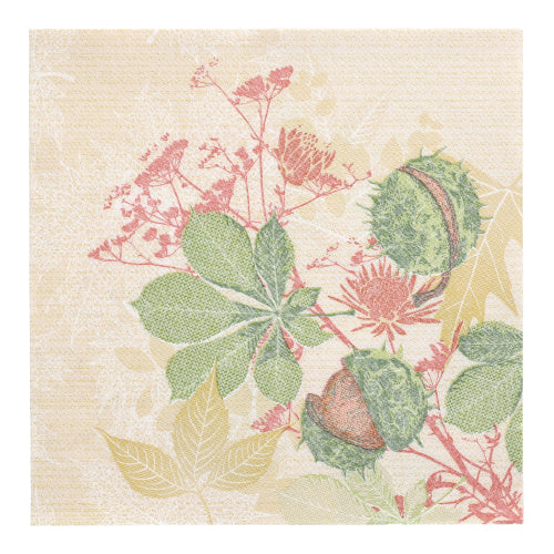 50 Servietten "ROYAL Collection" 1/4-Falz 40 cm x 40 cm "Autumn Leaves"