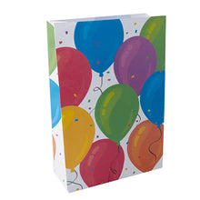 Lade das Bild in den Galerie-Viewer, 10 Partytüten, Papier 28 cm x 19 cm x 7 cm &quot;Ballon&quot;
