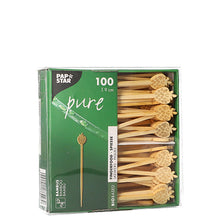Lade das Bild in den Galerie-Viewer, 100 Fingerfood - Picker &quot;pure&quot; 9 cm &quot;Strawberry&quot;
