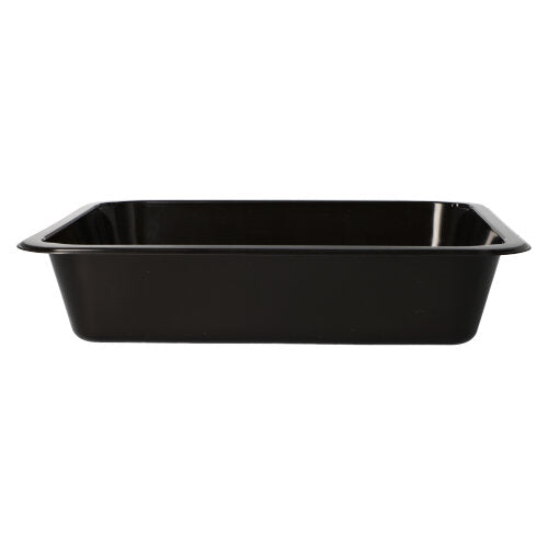50 Mikrowellenschalen, PP ungeteilt 1330 ml 4,9 cm x 22,7 cm x 17,8 cm schwarz
