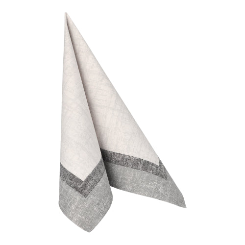 50 Servietten "ROYAL Collection" 1/4-Falz 40 cm x 40 cm "Chalk"