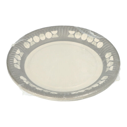10 Teller, Pappe rund Ø 23 cm "Pastilles"