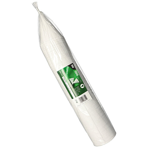 200 Spitzbecher, Zuckerrohrpapier 150 ml Ø 8,5 cm · 11,5 cm weiss mit Palmwachsbeschichtung