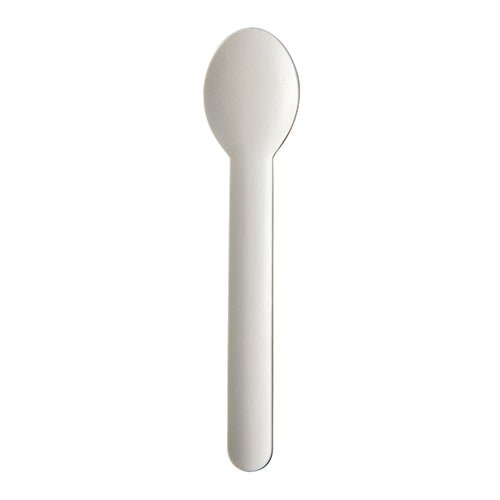 20 Löffel, Papier "pure" 15,8 cm weiss