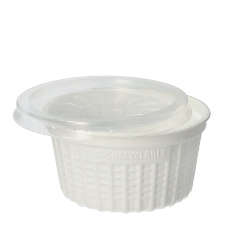 25 Suppenbecher, PP "To Go" 350 ml Ø 11,5 cm · 6 cm weiss