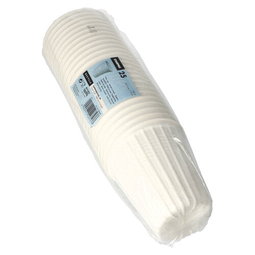 25 Suppenbecher, PP "To Go" 750 ml Ø 11,5 cm · 12 cm weiss