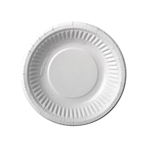 12 Schalen, Pappe rund Ø 19 cm · 3 cm weiss